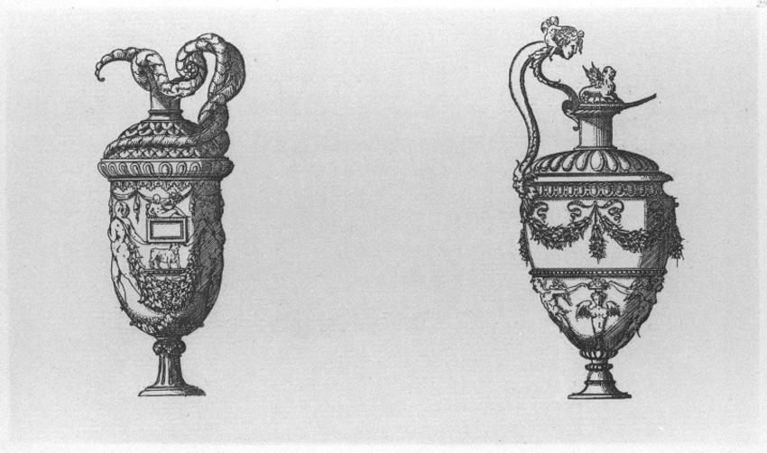 Edouard Baldus - Deux vases