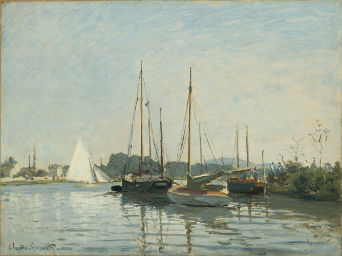 Claude Monet - Bateaux de plaisance