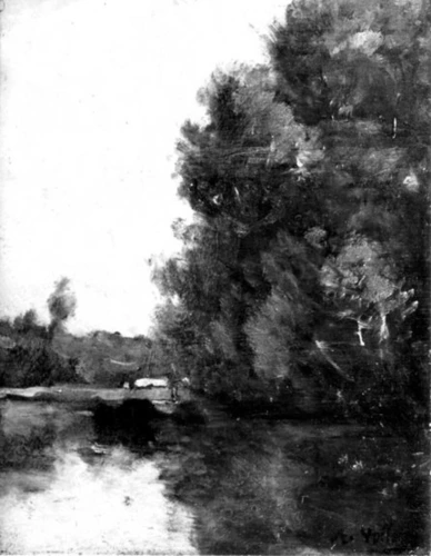 Antoine Vollon - Paysage et rivière