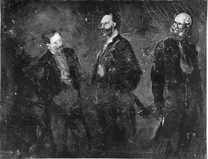 Jean-Baptiste Carpeaux - Les Trois Souverains en 1867 : Napoléon III, Alexandre ...