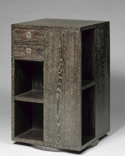 Josef Hoffmann - Meuble de bureau formant bibliothèque tournante