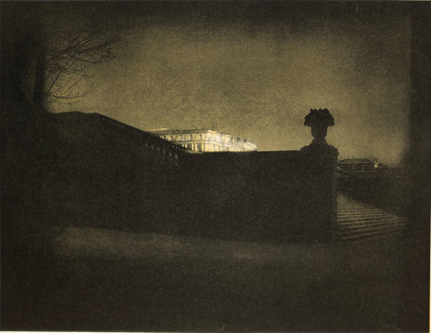 Edward Steichen - Nocturne - Orangerie Staircase, Versailles