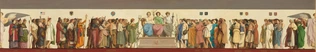 Jean-Léon Gérôme - Frise destinée à être reproduite sur un vase commémmoratif de...