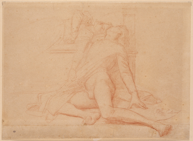 Alexandre Cabanel - Etude pour Paolo et Francesca