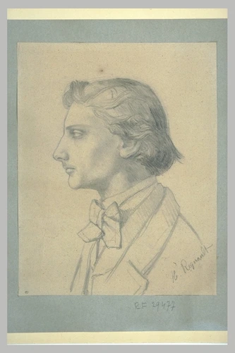Henri Regnault - Portrait de Gaston Jollivet