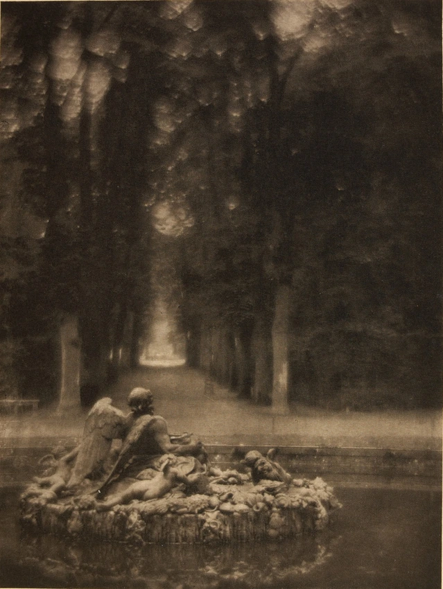 Adolphe Meyer - The Fountain of Saturn, Versailles