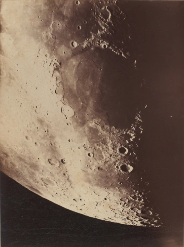 Henry frères - Photographie lunaire, Corne Nord, 27 mars 1890, Observatoire de P...