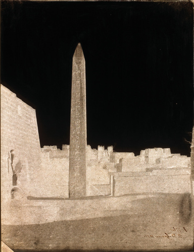 John Beasley Greene - Louqsor, obélisque, faces est et sud