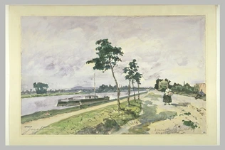 La Seine à Argenteuil - Johan Barthold Jongkind