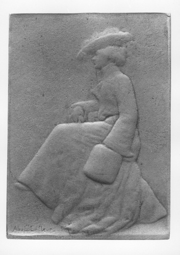 Abel Lafleur - Femme assise au manchon