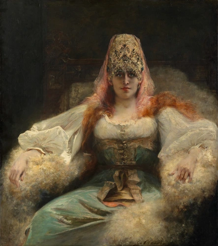 Georges Clairin - Portrait de Sarah Bernhardt