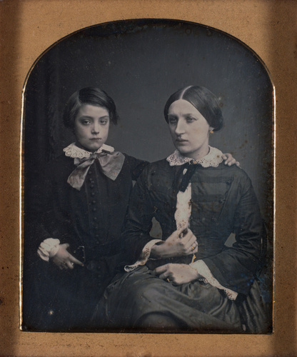 Anonyme - Mère et enfant