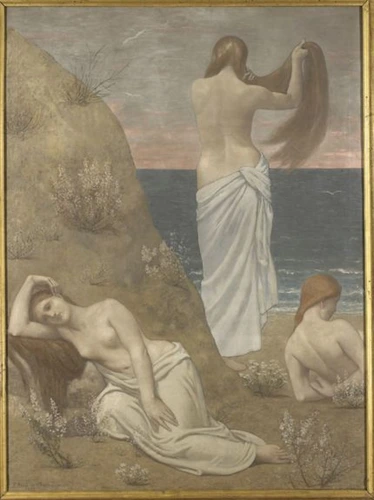 Pierre Puvis de Chavannes - Jeunes filles au bord de la mer