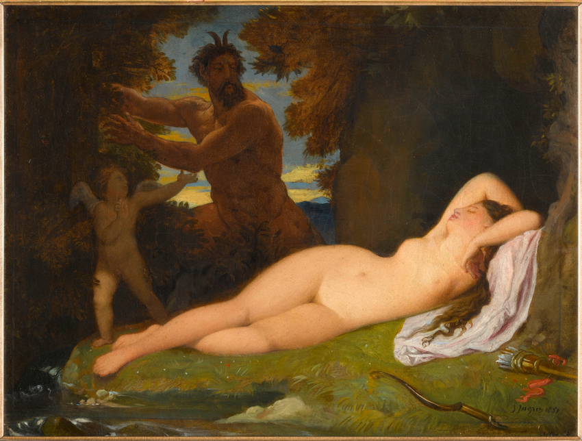 Jean Auguste Dominique Ingres - Jupiter et Antiope