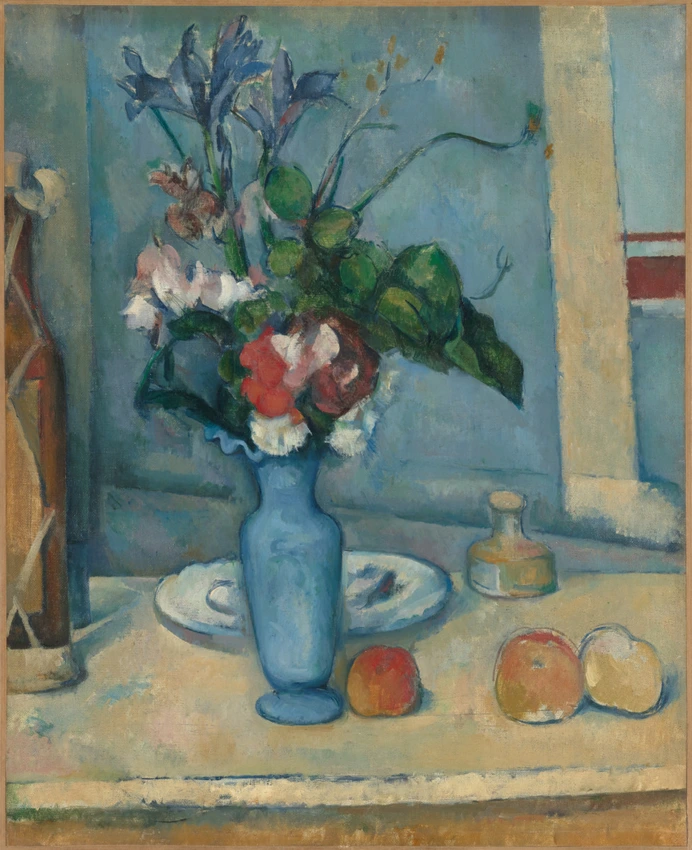 Le Vase bleu - Paul Cézanne