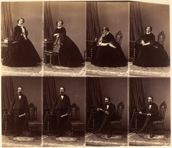 André Adolphe Eugène Disdéri - Mme Léon