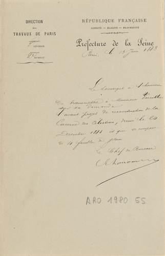 Marcellin Varcollier - Lettre autographe