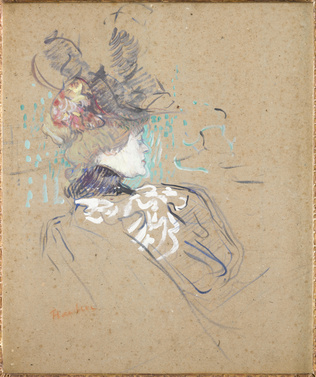 Henri de Toulouse-Lautrec - Femme de profil
