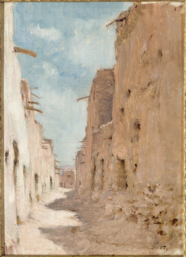 Etienne Dinet - Une rue à Laghouat