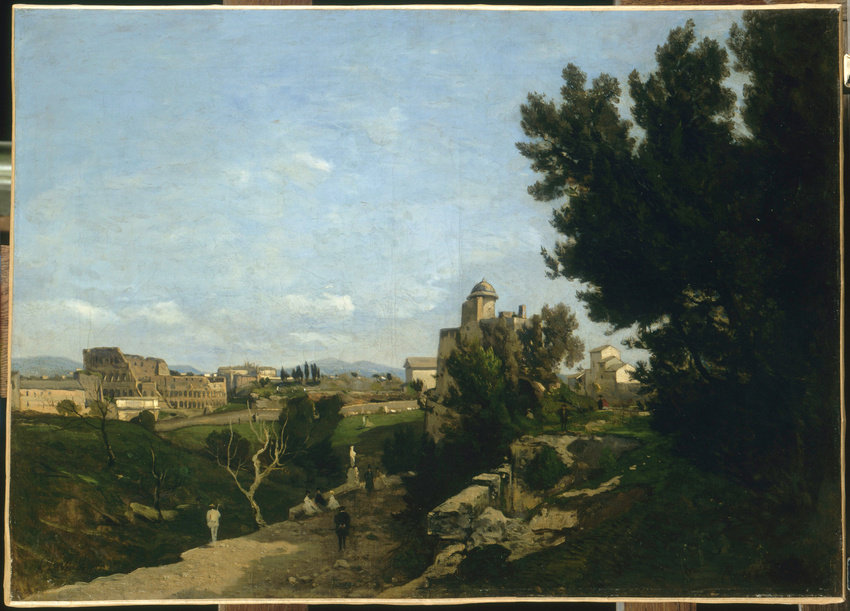 Henri Harpignies - Le Colisée à Rome