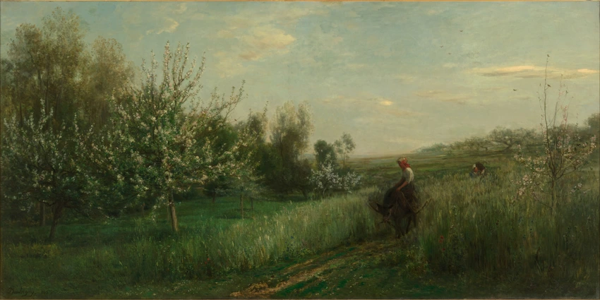 Le printemps - Charles-François Daubigny