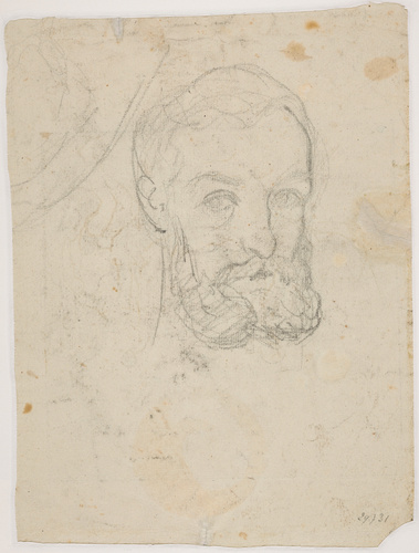 Portrait d'homme barbu