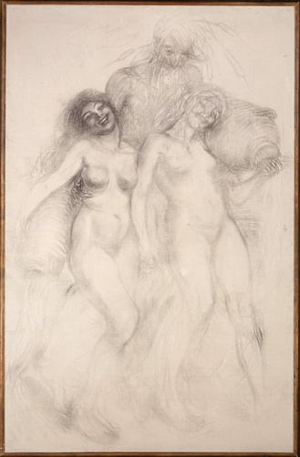 Théophile Alexandre Steinlen - Allégorie du Grand Morin