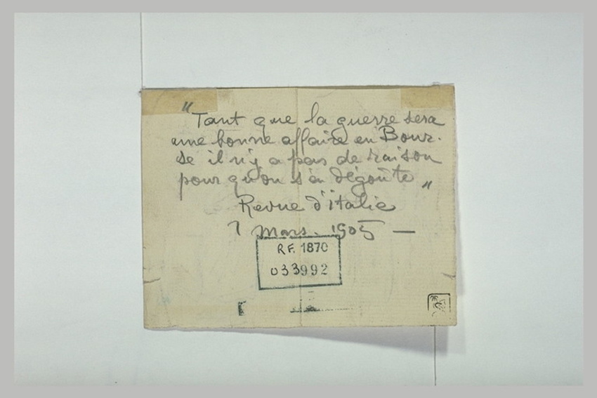 Théophile Alexandre Steinlen - Annotations manuscrites