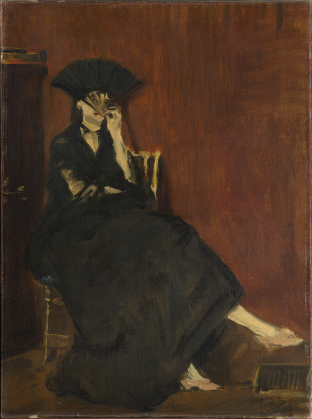 Edouard Manet - Berthe Morisot à l'éventail