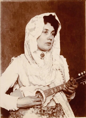 Jeanne Rozerot à la mandoline - Emile Zola