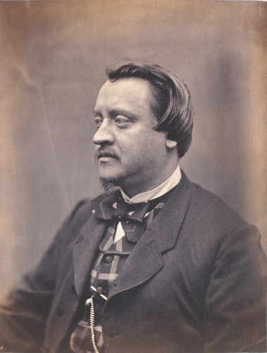 Achille Bonnuit - Homme en buste, de trois-quarts