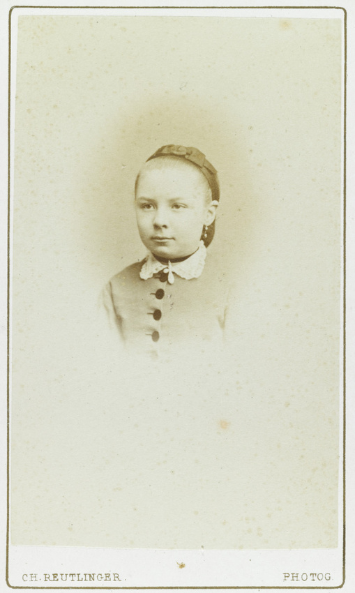 Charles Reutlinger - Jeune fille en buste