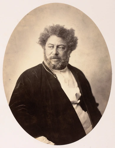 Gustave Le Gray - Portrait d'Alexandre Dumas en costume russe
