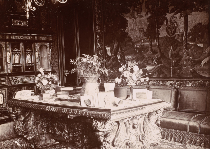 Anonyme - Le Salon de la villa Salles
