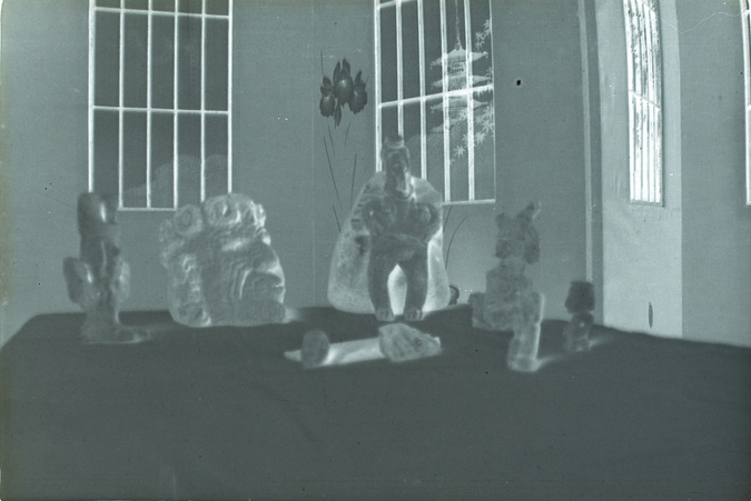 Paul Burty Haviland - Objets d'art précolombiens, statuettes, tête et petits obj...