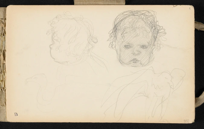 Pierre Bonnard - Etude pour Mère et enfant