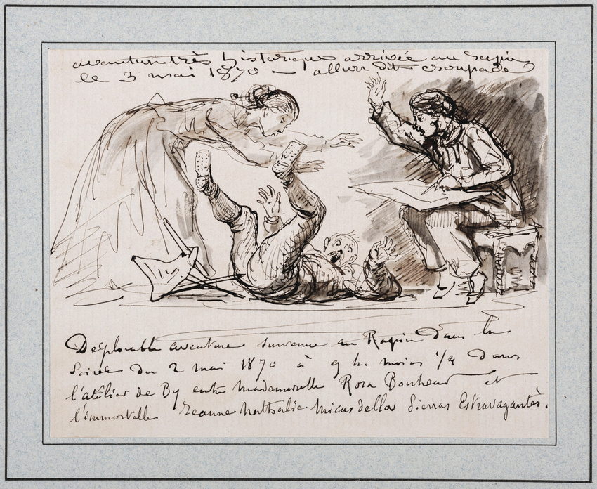 Rosa Bonheur - Aventure très historique arrivée au rapin le 3 mai 1870