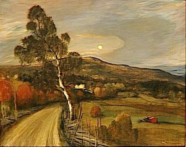 Théophile Alexandre Steinlen - Paysage de Norvège