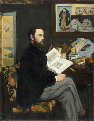 絵画 EDOUARD MANET Emile Zola - Edouard Manet | Musée d'Orsay