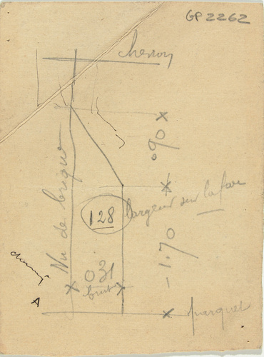 Hector Guimard - Relevés darchitecture ou de décoration divers