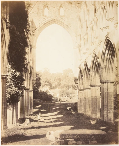 Rievaulx Abbey, Looking West - Roger Fenton