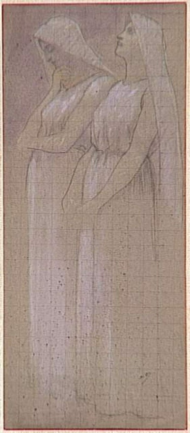 Alphonse Osbert - Etude pour 'Harmonie virginale'