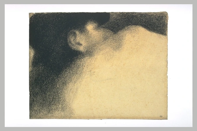 Georges Seurat - Le dormeur