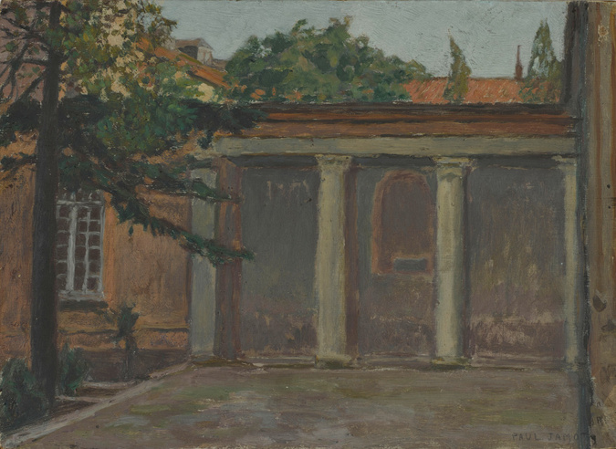 Paul Jamot - Terrasse de l'ancien grand séminaire de Toulouse