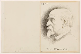 Portrait du duc d'Aumale - Léon Bonnat