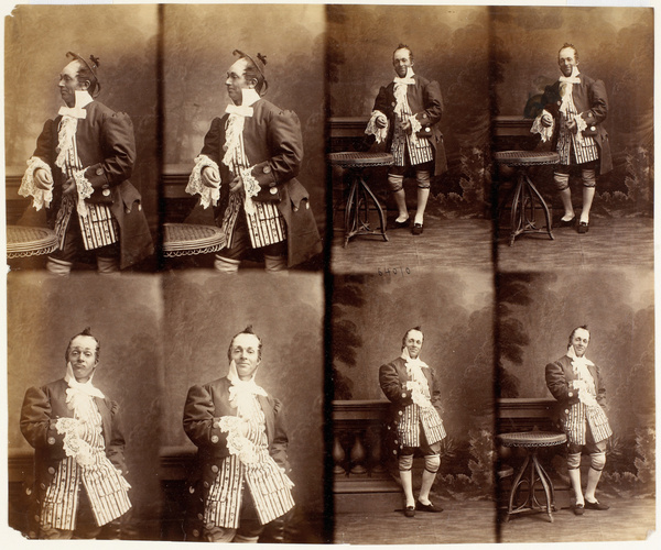 André Adolphe Eugène Disdéri - Hippolyte Bonnet, dans "L'Ile de Tulipatan", opér...
