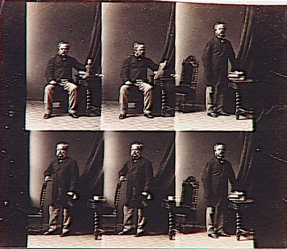 Général Slade en six poses - André Adolphe Eugène Disdéri | Musée d'Orsay