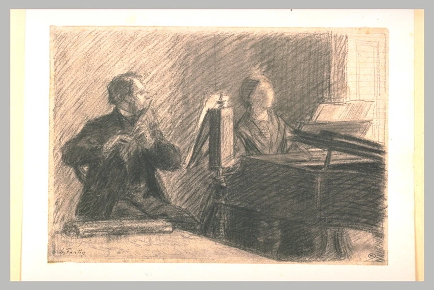Henri Fantin-Latour - Un morceau de Schumann