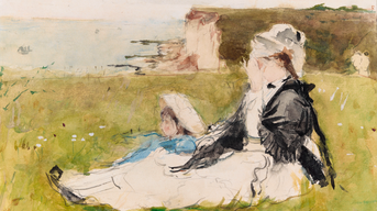 Berthe Morisot, Sur la falaise