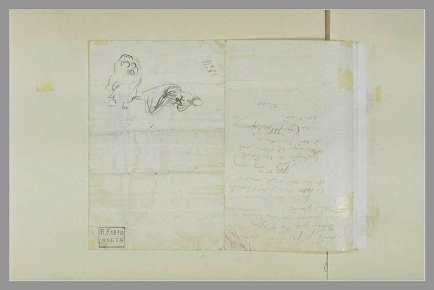 Jean-Baptiste Carpeaux - Une femme ; un groupe ; lettre